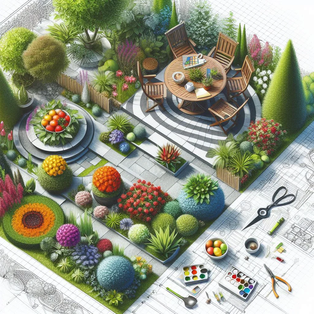 Planificarea gradinii: Cum sa creezi un design eficient si estetic